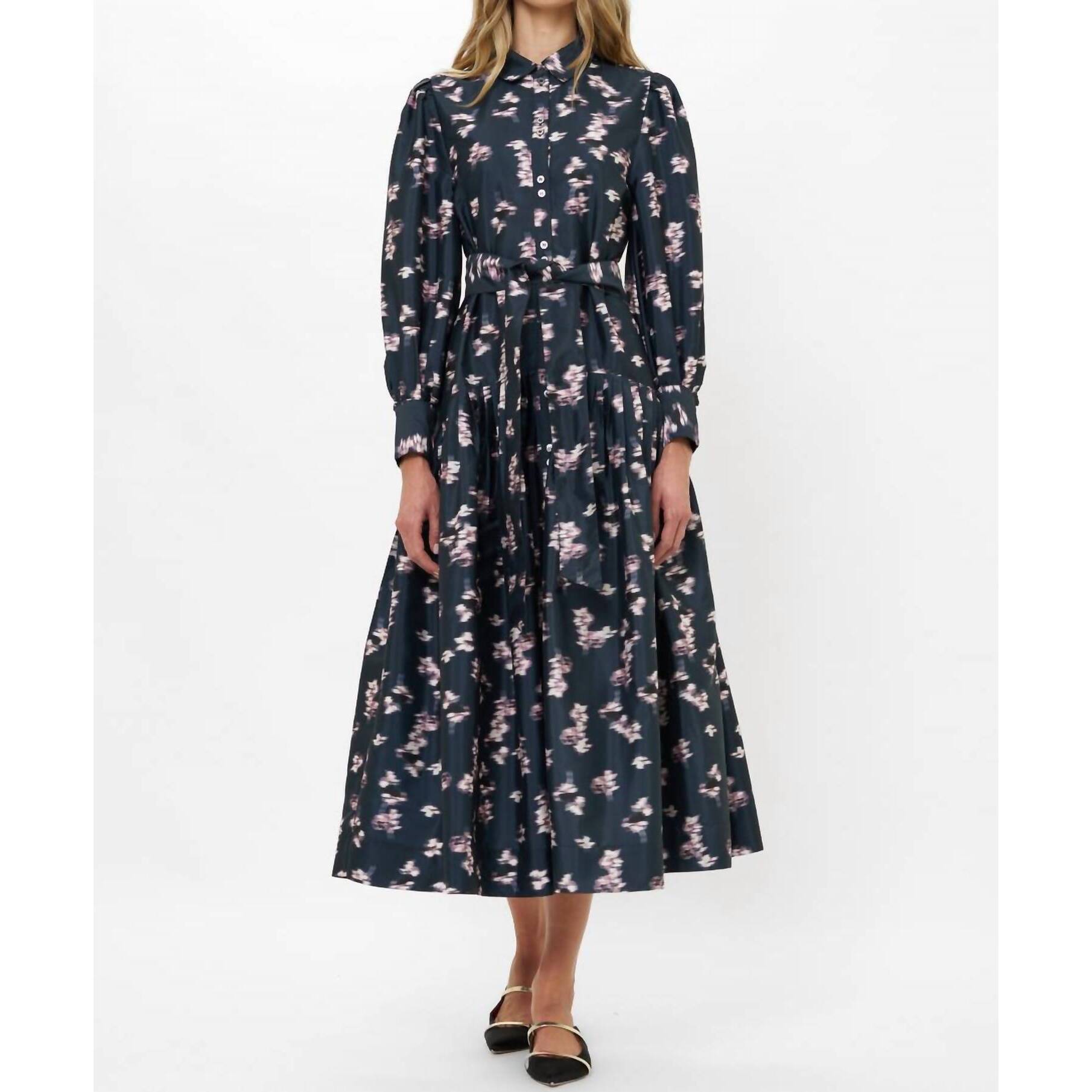 New Oliphant Nora Dress In Black Lebombo